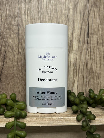 Natural Deodorant