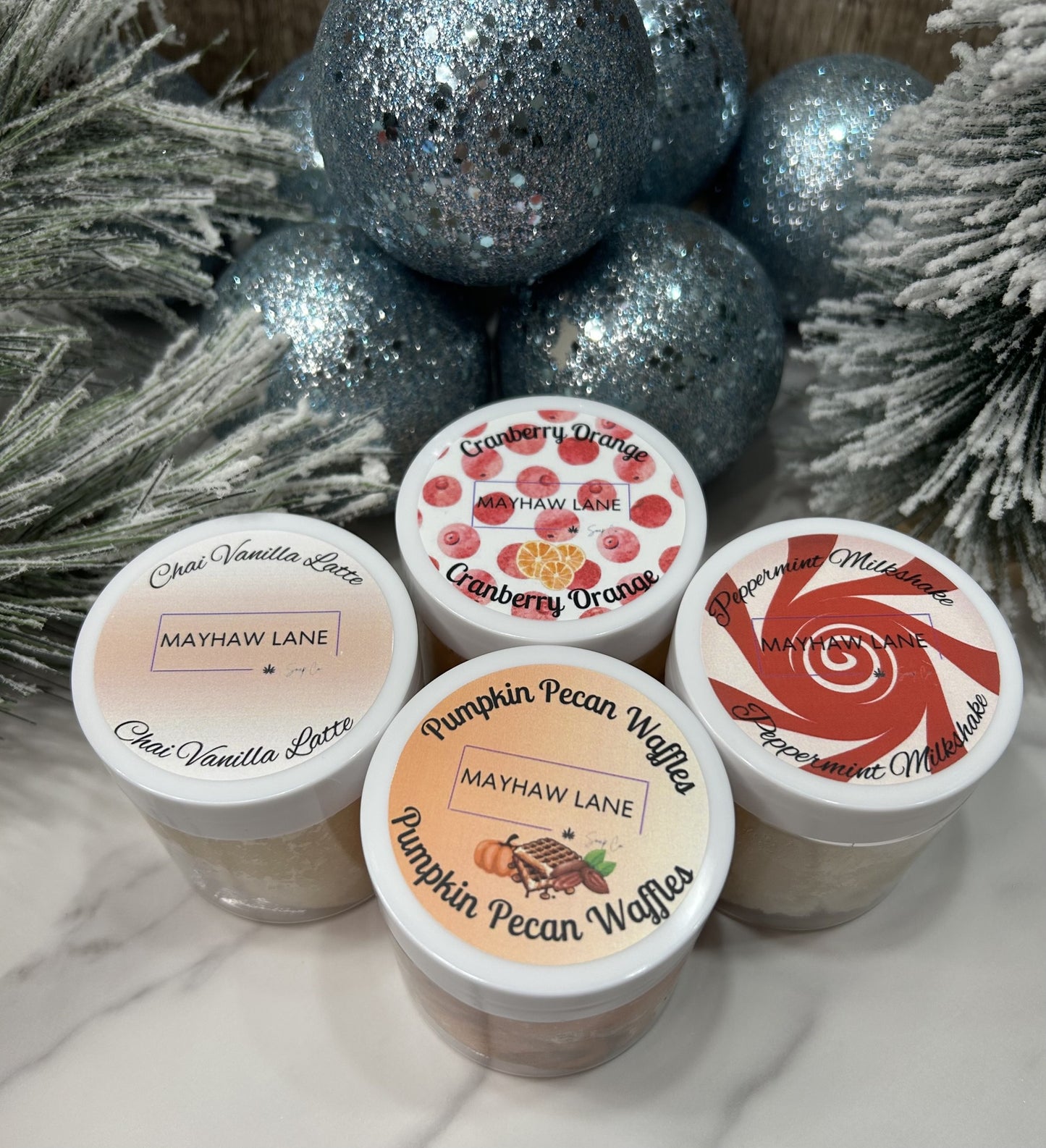 Winter Sugar Scrubs